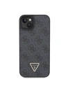 Hurtownia GSM - Etui Guess GUHCP15SP4TDPK Apple iPhone 15 hardcase din piele 4G Diamond Triangle negru/black - GUE2916 - {ean13} - Hurt