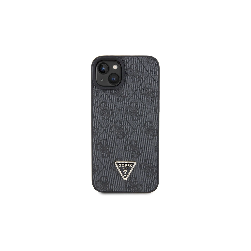 Hurtownia GSM - Case Guess GUHCP15SP4TDPK Apple iPhone 15 Hardcase Leder 4G Diamantdreieck schwarz/black - GUE2916 - {ean13} - Hurt