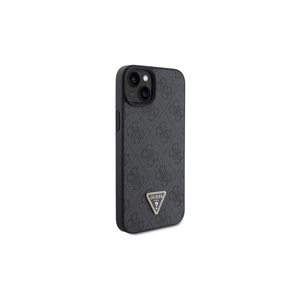 Hurtownia GSM - Case Guess GUHCP15SP4TDPK Apple iPhone 15 Hardcase Leder 4G Diamantdreieck schwarz/black - GUE2916 - {ean13} - Hurt