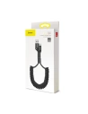 Wholesale Baseus USB-A to USB-C Spring Cable 1m 2A Black - BSU394BLK - {ean13} - Hurt