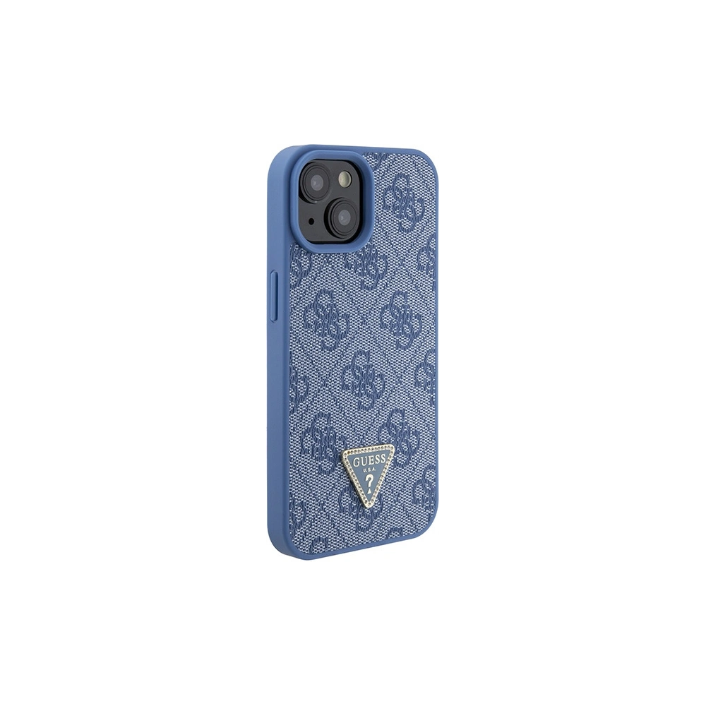 Hurtownia GSM - Etui Guess GUHCP15SP4TDSCPB Apple iPhone 15 hardcase Crossbody 4G Metal Logo modrý/blue - GUE2917 - {ean13} - Hurt