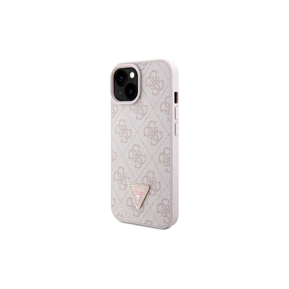 Hurtownia GSM - Etui Guess GUHCP15SP4TDSCPP Apple iPhone 15 hardcase Crossbody 4G Metal Logo różowy/pink - GUE2919 - {ean13} - Hurt