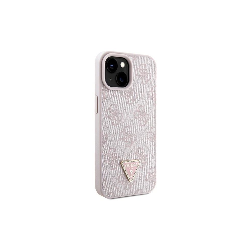 Hurtownia GSM - Etui Guess GUHCP15SP4TDSCPP Apple iPhone 15 hardcase Crossbody 4G Metal Logo różowy/pink - GUE2919 - {ean13} - Hurt