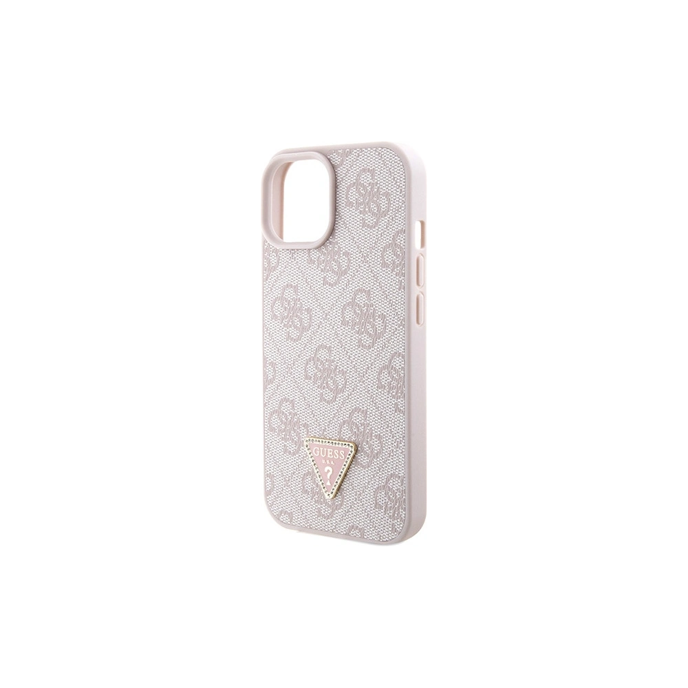 Hurtownia GSM - Etui Guess GUHCP15SP4TDSCPP Apple iPhone 15 hardcase Crossbody 4G Metal Logo różowy/pink - GUE2919 - {ean13} - Hurt