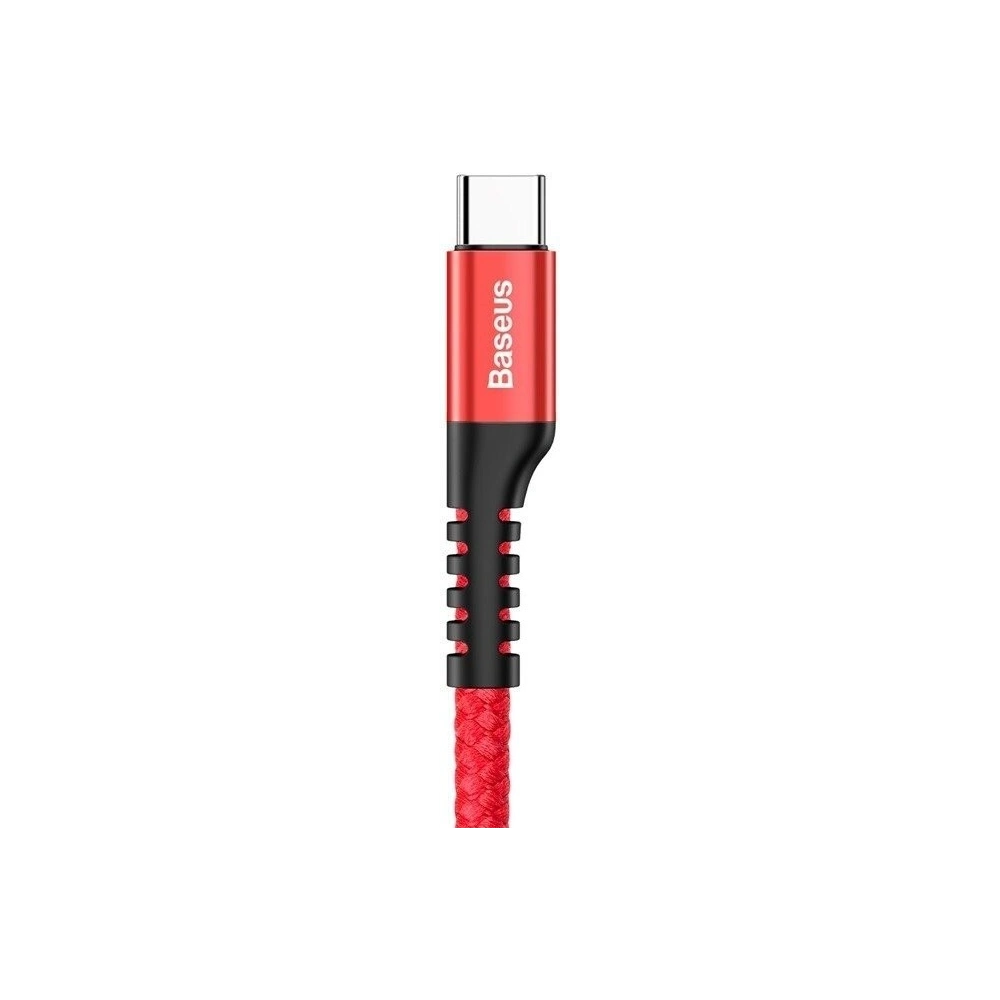 Hurtownia GSM - Kabel pružinový USB-C Baseus Spring 1m 2A (červený) - BSU395RED - {ean13} - Hurt
