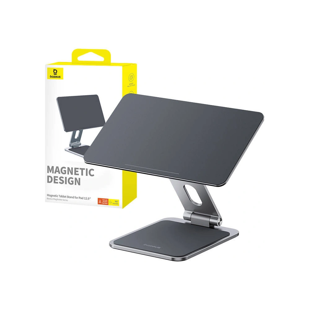 Hurtownia GSM - Tablettartó mágneses Baseus MagStable Apple iPad Pro 12.9 2020/2021/2022 (4., 5. és 6. generáció) (szürke) - BSU4593 - {ean13} - Hurt
