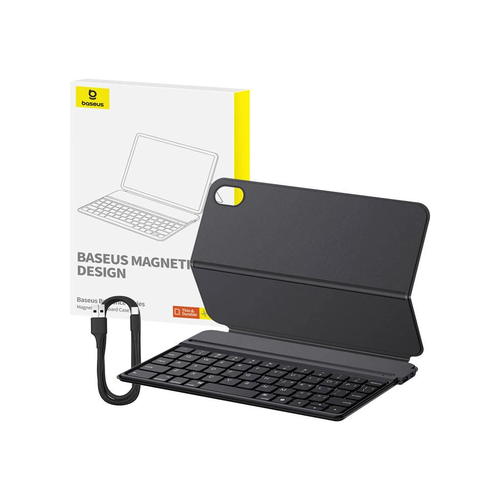 Wholesale Baseus Brilliance Apple iPad mini (6th gen) / iPad mini 8.3" 2024 7gen magnetic keyboard case (black) - BSU4594 - {ean13} - Hurt