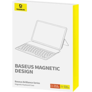 Hurtownia GSM - Magnetikus tok billentyűzettel Baseus Brilliance Apple iPad mini (6. generációs) / iPad mini 8.3" 2024 7gen (fekete) - BSU4594 - {ean13} - Hurt