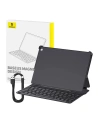 Magnetische Hülle mit Tastatur Baseus Brilliance Apple iPad 10.2 2019/2020/2021 (7., 8. und 9. Generation) (schwarz)