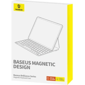 Hurtownia GSM - Mágneses tok billentyűzettel Baseus Brilliance Apple iPad 10.2 2019/2020/2021 (7., 8. és 9. generáció) (fekete) - BSU4595 - {ean13} - Hurt