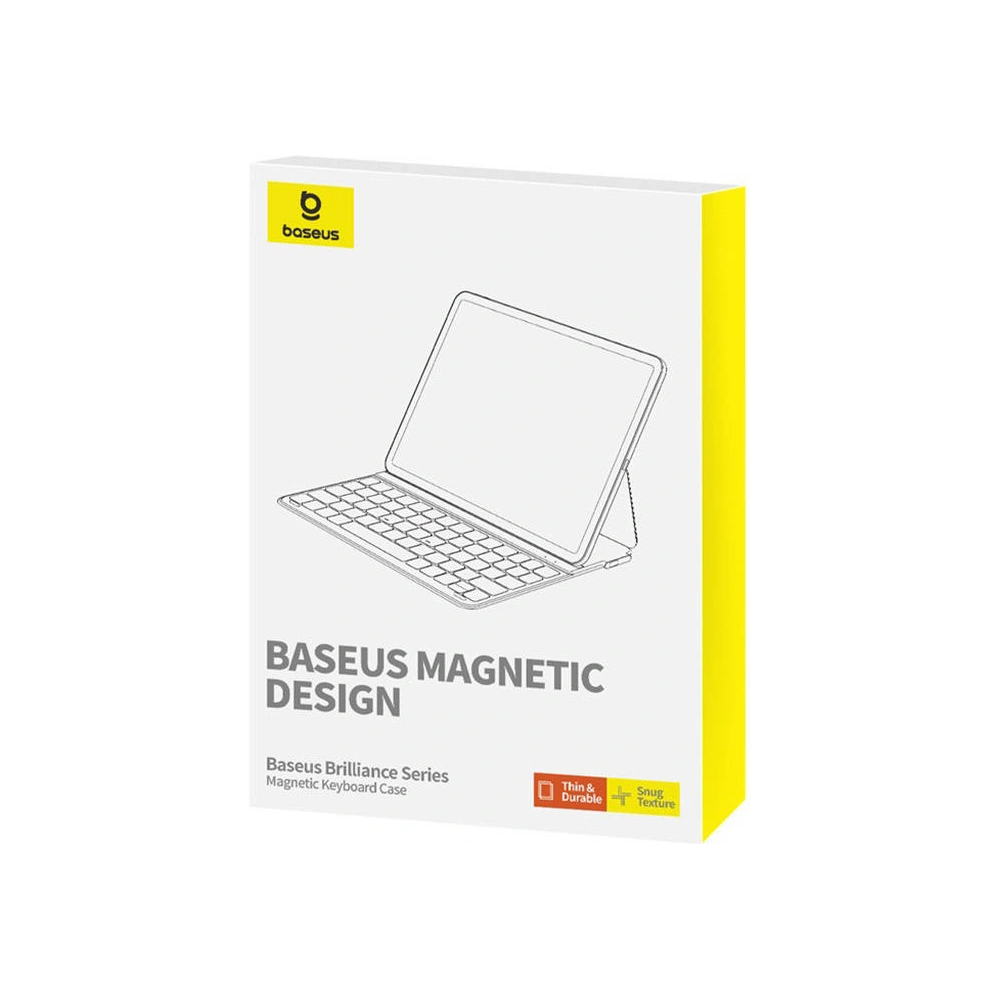 Hurtownia GSM - Magnetische Hülle mit Tastatur Baseus Brilliance Apple iPad 10.2 2019/2020/2021 (7., 8. und 9. Generation) (schwarz) - BSU4595 - {ean13} - Hurt