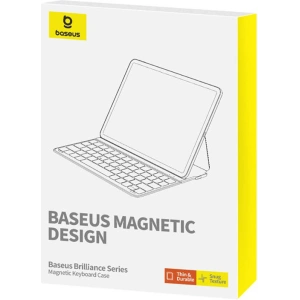 Hurtownia GSM - Mágneses tok billentyűzettel Baseus Brilliance Apple iPad 10.9 2022 (10. generáció) (fekete) - BSU4596 - {ean13} - Hurt