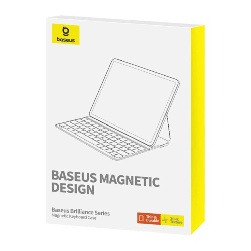 Etui magnetyczne z klawiaturą Baseus Brilliance Apple iPad 10.9 2022 (10. generacji) (czarne)