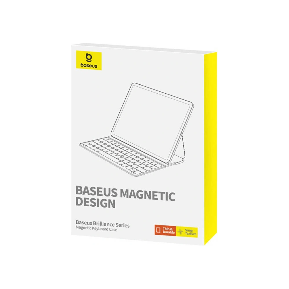 Hurtownia GSM - Magnetické pouzdro s klávesnicí Baseus Brilliance Apple iPad 10.9 2022 (10. generace) (černé) - BSU4596 - {ean13} - Hurt