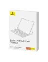 Hurtownia GSM - Mágneses tok billentyűzettel Baseus Brilliance Apple iPad Air 10.9 2020/2022 (4. és 5. generáció) / iPad Air 11 2024 (6. generáció) (fekete) - BSU4597 - {ean13} - Hurt