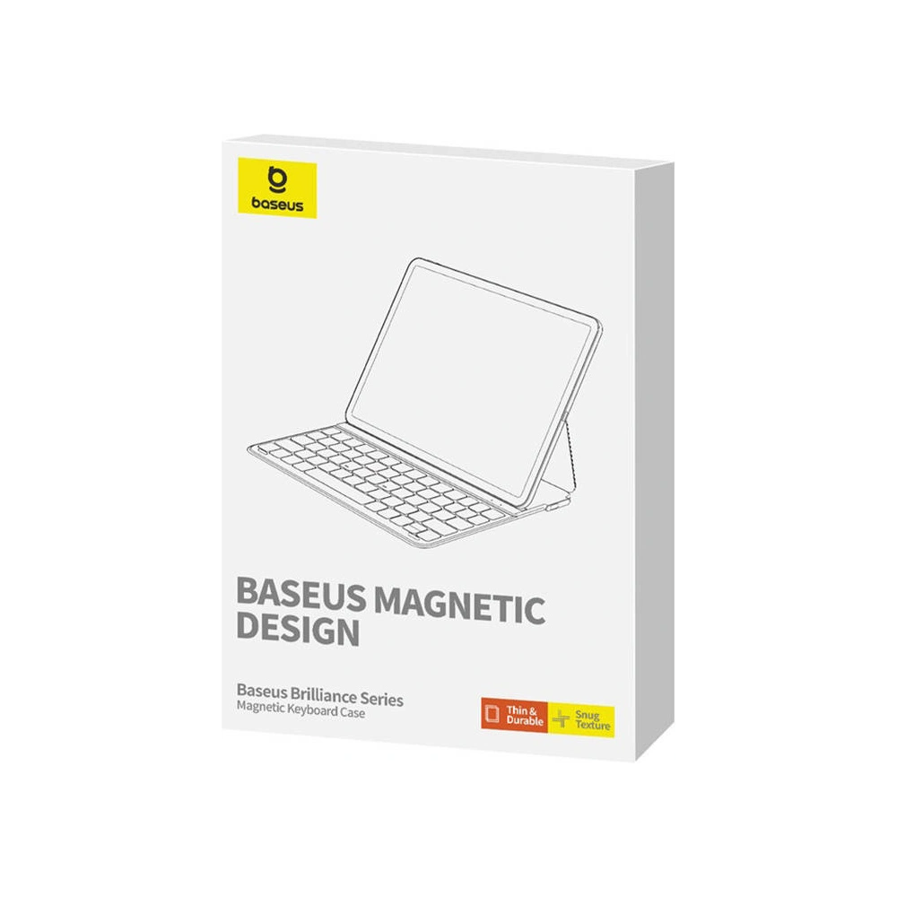 Hurtownia GSM - Magnetische Hülle mit Tastatur Baseus Brilliance Apple iPad Air 10.9 2020/2022 (4. und 5. Generation) / iPad Air 11 2024 (6. Generation) (schwarz) - BSU4597 - {ean13} - Hurt