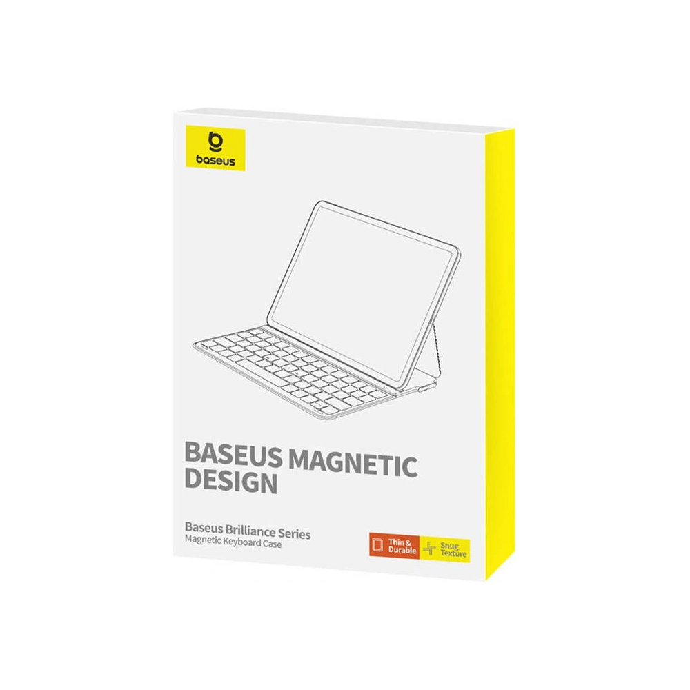 Hurtownia GSM - Mágneses tok billentyűzettel Baseus Brilliance Apple iPad Pro 12.9 2020/2021/2022 (4., 5. és 6. generáció) (fekete) - BSU4598 - {ean13} - Hurt