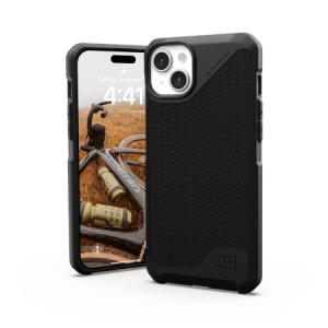 Etui UAG Urban Armor Gear Metropolis LT MagSafe Apple iPhone 15 Plus / 14 Plus (negru kevlar)