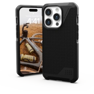 Etui UAG Urban Armor Gear Metropolis LT MagSafe Apple iPhone 15 Pro (kevlar black)