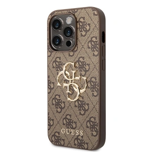 Hurtownia GSM - Etui Guess GUHCP15X4GMGBR Apple iPhone 15 Pro Max keménytok 4G Nagy Fém Logó barna/brown - GUE2925 - {ean13} - Hurt
