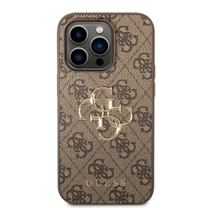Hurtownia GSM - Etui Guess GUHCP15X4GMGBR Apple iPhone 15 Pro Max hardcase 4G Big Metal Logo brązowy/brown - GUE2925 - {ean13} - Hurt