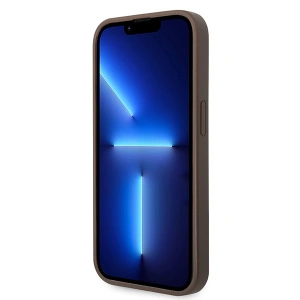 Hurtownia GSM - Etui Guess GUHCP15X4GMGBR Apple iPhone 15 Pro Max keménytok 4G Nagy Fém Logó barna/brown - GUE2925 - {ean13} - Hurt
