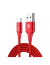 LED Baseus Rapid USB-A to USB-C 2m 2A Red