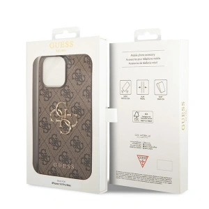 Hurtownia GSM - Etui Guess GUHCP15X4GMGBR Apple iPhone 15 Pro Max hardcase 4G Big Metal Logo brązowy/brown - GUE2925 - {ean13} - Hurt