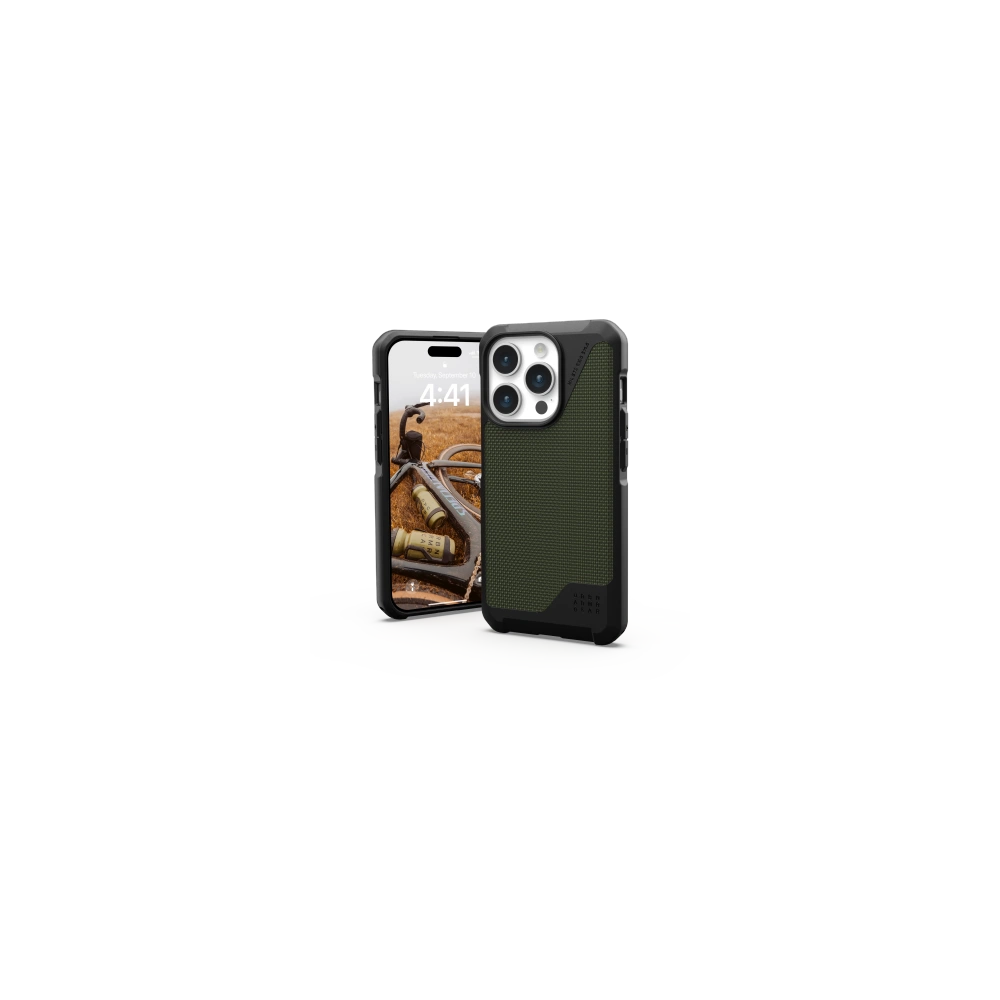 Hurtownia GSM - Etui UAG Urban Armor Gear Metropolis LT MagSafe Apple iPhone 15 Pro (kevlar olive) - UAG1264 - {ean13} - Hurt