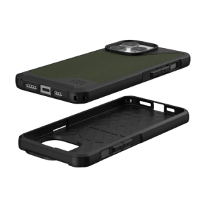 Hurtownia GSM - Etui UAG Urban Armor Gear Metropolis LT MagSafe Apple iPhone 15 Pro Max (kevlar olivový) - UAG1265 - {ean13} - Hurt