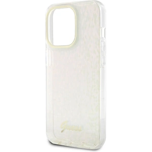 Wholesale Guess GUHCP15XHDECMP Apple iPhone 15 Pro Max hardcase IML Faceted Mirror Disco Iridescent pink - GUE2926 - {ean13} - Hurt