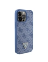 Hurtownia GSM - Etui Guess GUHCP15XP4TDPB Apple iPhone 15 Pro Max hardcase Leather 4G Triangle Strass niebieski/blue - GUE2928 - {ean13} - Hurt