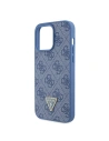 Hurtownia GSM - Etui Guess GUHCP15XP4TDPB Apple iPhone 15 Pro Max hardcase Leather 4G Triangle Strass niebieski/blue - GUE2928 - {ean13} - Hurt