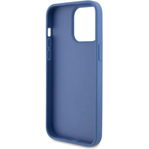 Hurtownia GSM - Etui Guess GUHCP15XP4TDPB Apple iPhone 15 Pro Max hardcase din piele 4G Triangle Strass albastru/blue - GUE2928 - {ean13} - Hurt