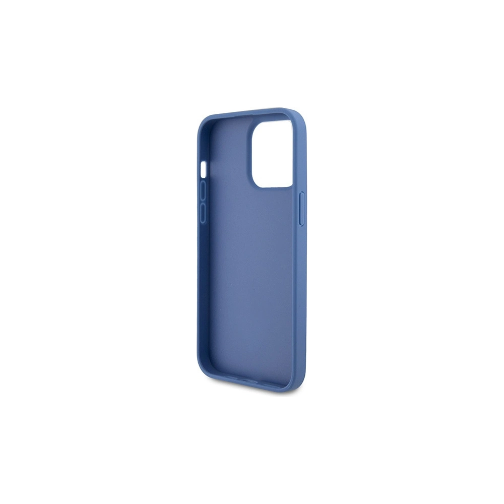 Hurtownia GSM - Etui Guess GUHCP15XP4TDPB Apple iPhone 15 Pro Max hardcase kožené 4G Triangle Strass modré/blue - GUE2928 - {ean13} - Hurt
