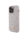 Hurtownia GSM - Etui Guess GUHCP15XP4TDPP Apple iPhone 15 Pro Max kemény tok Bőr 4G Gyémánt Háromszög rózsaszín/pink - GUE2929 - {ean13} - Hurt