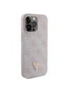Hurtownia GSM - Etui Guess GUHCP15XP4TDPP Apple iPhone 15 Pro Max kemény tok Bőr 4G Gyémánt Háromszög rózsaszín/pink - GUE2929 - {ean13} - Hurt