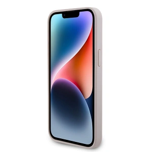 Hurtownia GSM - Etui Guess GUHCP15XP4TDPP Apple iPhone 15 Pro Max kemény tok Bőr 4G Gyémánt Háromszög rózsaszín/pink - GUE2929 - {ean13} - Hurt
