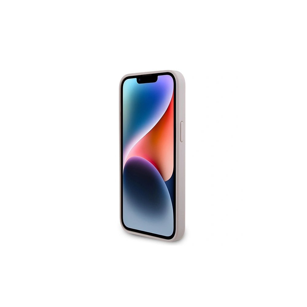 Hurtownia GSM - Etui Guess GUHCP15XP4TDPP Apple iPhone 15 Pro Max kemény tok Bőr 4G Gyémánt Háromszög rózsaszín/pink - GUE2929 - {ean13} - Hurt