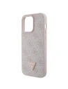 Hurtownia GSM - Etui Guess GUHCP15XP4TDPP Apple iPhone 15 Pro Max kemény tok Bőr 4G Gyémánt Háromszög rózsaszín/pink - GUE2929 - {ean13} - Hurt