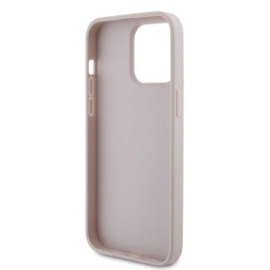 Wholesale Guess GUHCP15XP4TDPP Apple iPhone 15 Pro Max hardcase Leather 4G Diamond Triangle pink - GUE2929 - {ean13} - Hurt