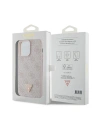 Hurtownia GSM - Etui Guess GUHCP15XP4TDPP Apple iPhone 15 Pro Max kemény tok Bőr 4G Gyémánt Háromszög rózsaszín/pink - GUE2929 - {ean13} - Hurt
