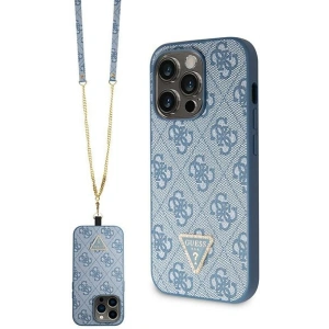 Hurtownia GSM - Etui Guess GUHCP15XP4TDSCPB Apple iPhone 15 Pro Max hardcase Crossbody 4G Metal Logo albastru/blue - GUE2930 - {ean13} - Hurt