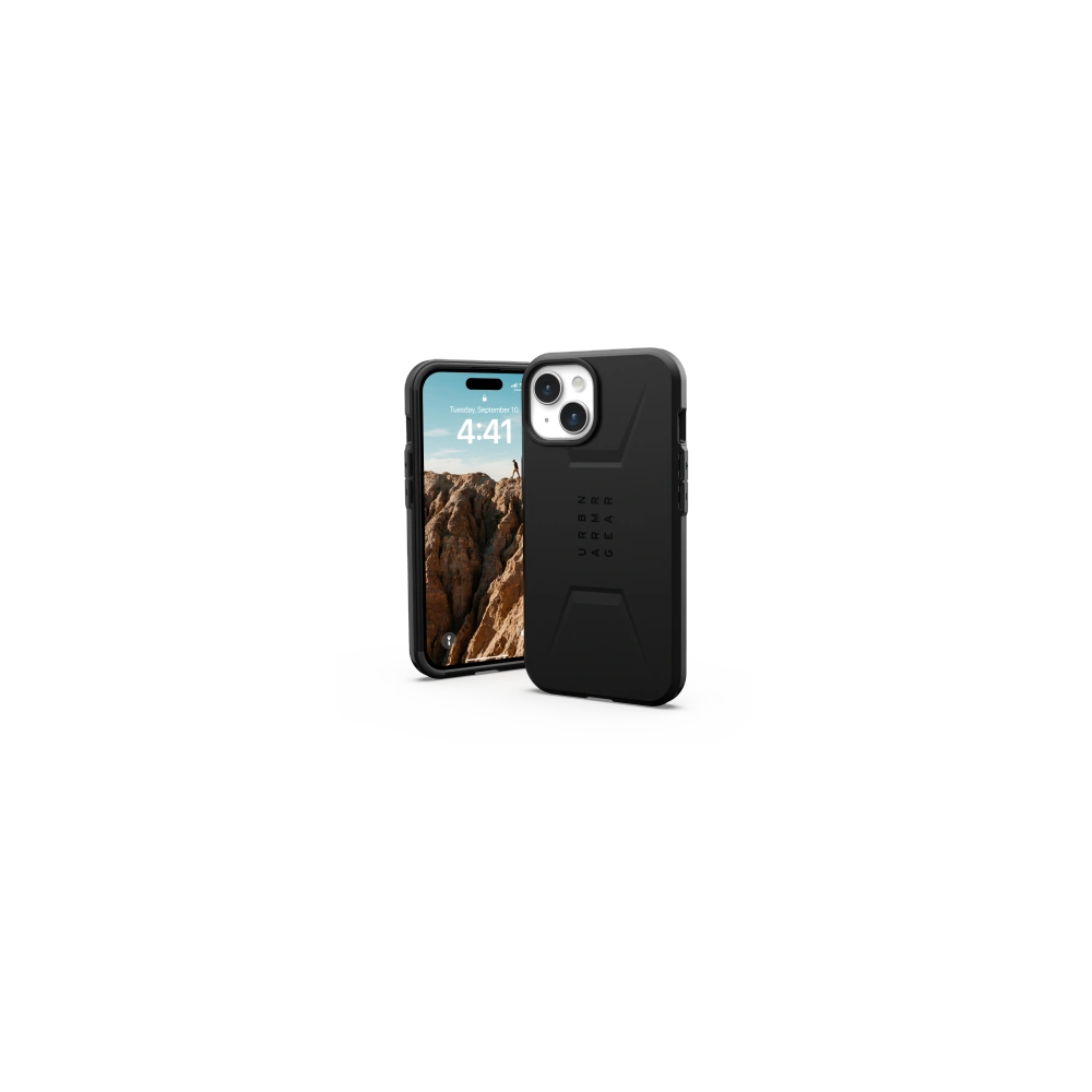 Hurtownia GSM - Case UAG Urban Armor Gear Civilian MagSafe Apple iPhone 15 (schwarz) - UAG1276 - {ean13} - Hurt