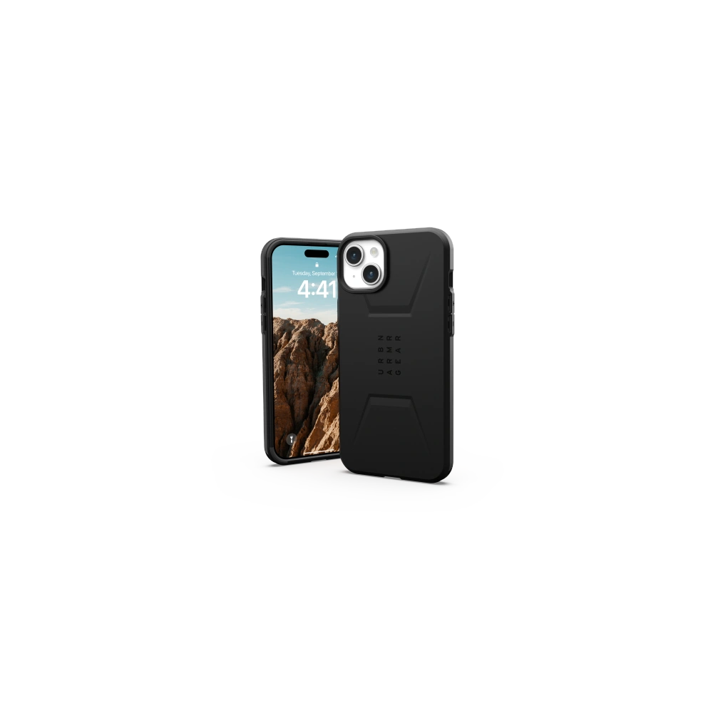 Hurtownia GSM - Etui UAG Urban Armor Gear Civilian MagSafe Apple iPhone 15 Plus / 14 Plus (negru) - UAG1277 - {ean13} - Hurt