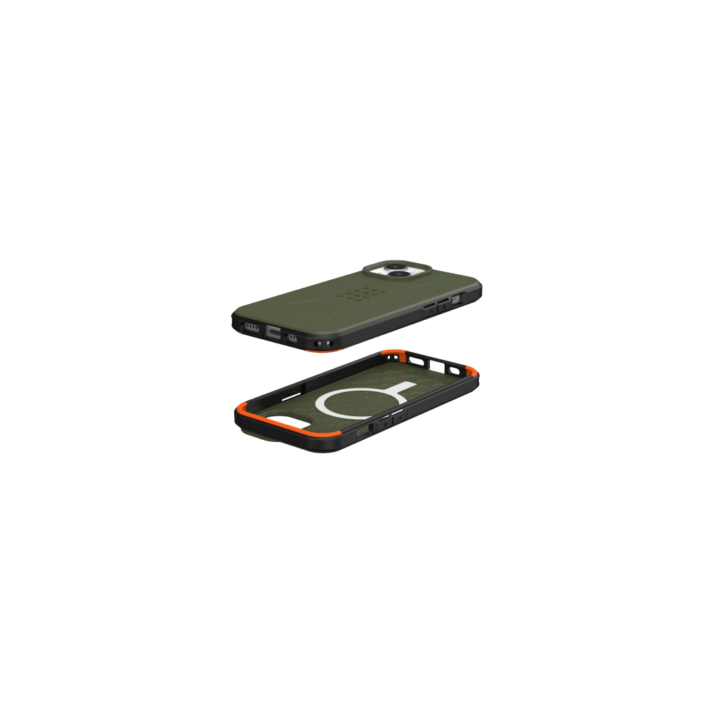 Hurtownia GSM - Etui UAG Urban Armor Gear Civilian MagSafe Apple iPhone 15 (olívzöld) - UAG1280 - {ean13} - Hurt