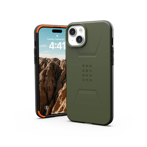 Etui UAG Urban Armor Gear Civilian MagSafe Apple iPhone 15 Plus / 14 Plus (olive)