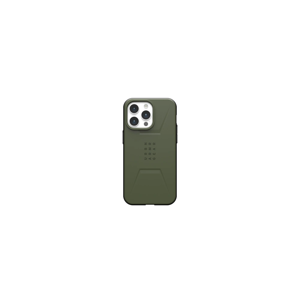 Hurtownia GSM - Etui UAG Urban Armor Gear Civilian MagSafe Apple iPhone 15 Pro Max (olivový) - UAG1283 - {ean13} - Hurt