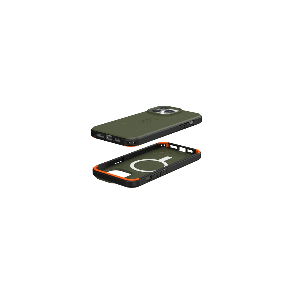 Hurtownia GSM - Etui UAG Urban Armor Gear Civilian MagSafe Apple iPhone 15 Pro Max (oliv) - UAG1283 - {ean13} - Hurt