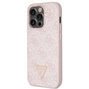 Hurtownia GSM - Case Guess GUHCP15XP4TDSCPP Apple iPhone 15 Pro Max Hardcase Crossbody 4G Metall-Logo rosa/pink - GUE2932 - {ean13} - Hurt
